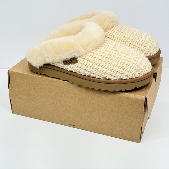 UGGS Knit Plush Slippers - Picture 2 of 6